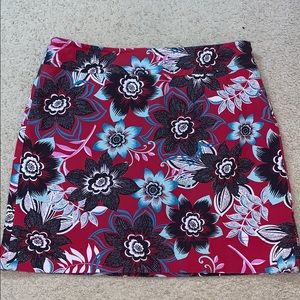 Talbots Floral Skirt